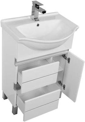 Тумба под раковину Aquanet Доминика 60 171684 Белая