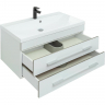 Тумба под раковину Aquanet Верона 90 272424 подвесная Белая матовая, купить, цена, заказать, магазин, доставка, скидка, промокод, купить, цена, заказать, магазин, доставка, скидка, промокод