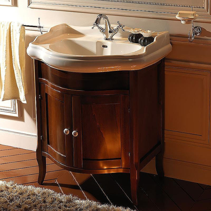 Тумба под раковину Kerasan Retro 60 735140 Орех, купить, цена, заказать, магазин, доставка, скидка, промокод, купить, цена, заказать, магазин, доставка, скидка, промокод