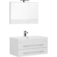 Комплект мебели для ванной Aquanet Нота 90 287702 подвесной Белый, купить, цена, заказать, магазин, доставка, скидка, промокод, купить, цена, заказать, магазин, доставка, скидка, промокод