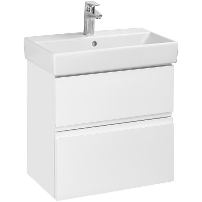 Тумба под раковину Roca Oleta 60 A857639806 подвесная Белый глянец