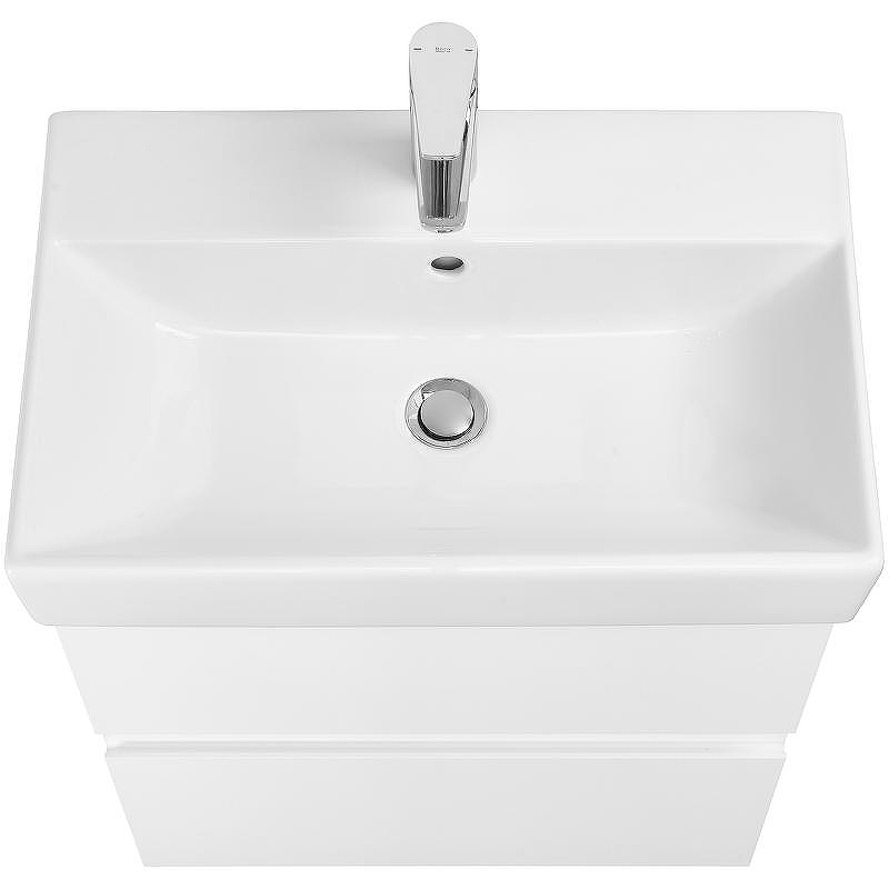 Тумба под раковину Roca Oleta 60 A857639806 подвесная Белый глянец, купить, цена, заказать, магазин, доставка, скидка, промокод, купить, цена, заказать, магазин, доставка, скидка, промокод