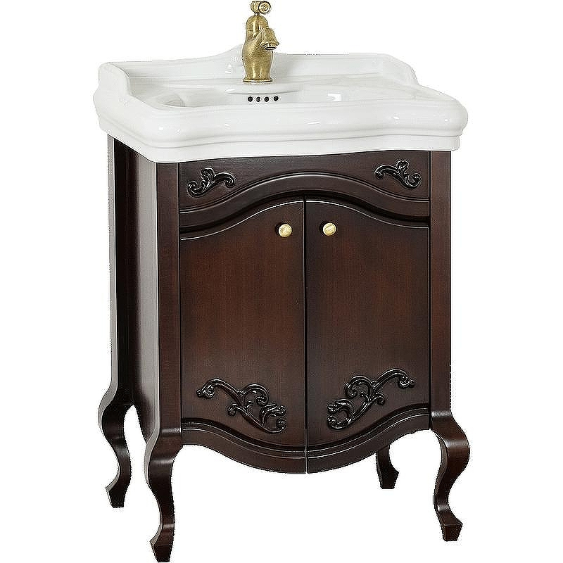 Тумба под раковину Migliore Impero 60 25967 Орех, купить, цена, заказать, магазин, доставка, скидка, промокод, купить, цена, заказать, магазин, доставка, скидка, промокод