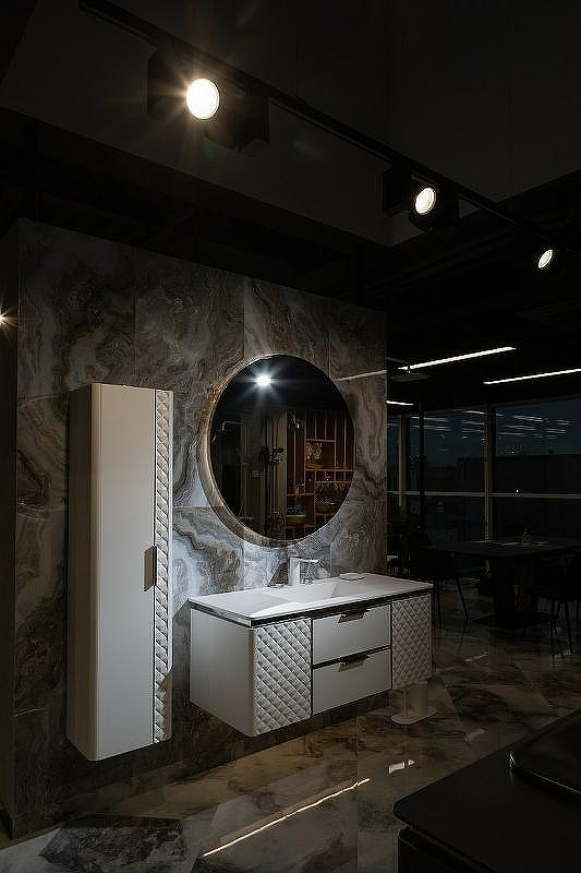 Зеркало Boheme Armadi Art Rombo 100 545-100 с подсветкой с сенсорным выключателем, купить, цена, заказать, магазин, доставка, скидка, промокод, купить, цена, заказать, магазин, доставка, скидка, промокод