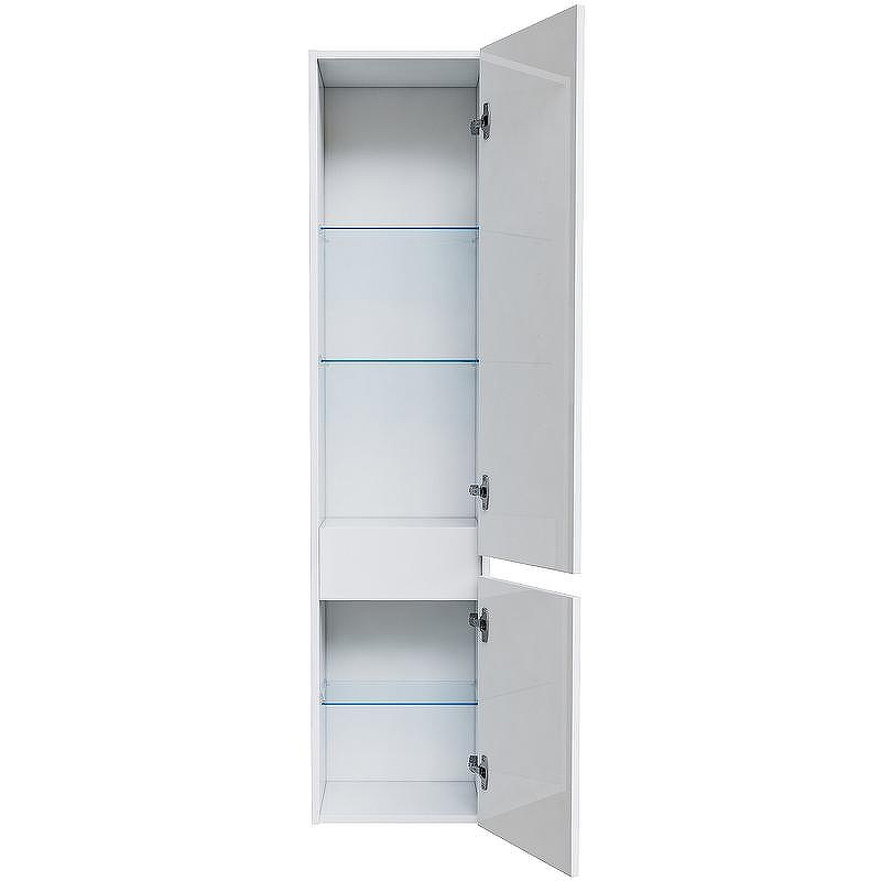 Шкаф пенал Iddis Zodiac 35 ZOD35W0i97 подвесной Белый, купить, цена, заказать, магазин, доставка, скидка, промокод, купить, цена, заказать, магазин, доставка, скидка, промокод