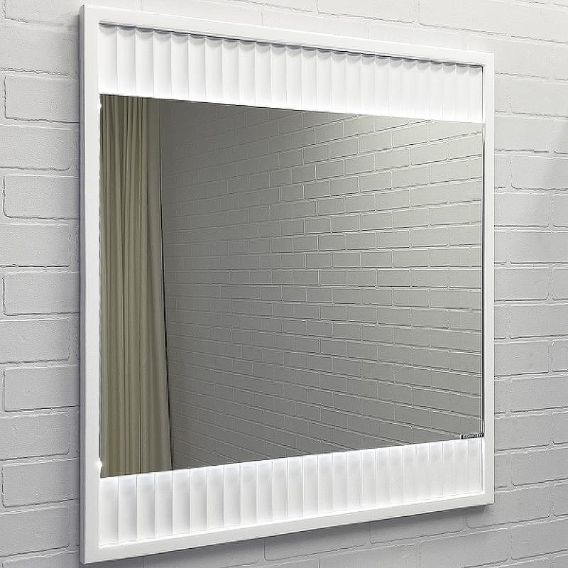 Зеркало Comforty Марсель 75 00-00012269 Белое, купить, цена, заказать, магазин, доставка, скидка, промокод, купить, цена, заказать, магазин, доставка, скидка, промокод