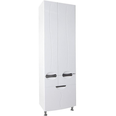 Шкаф пенал Bellezza Глория 60 Белый