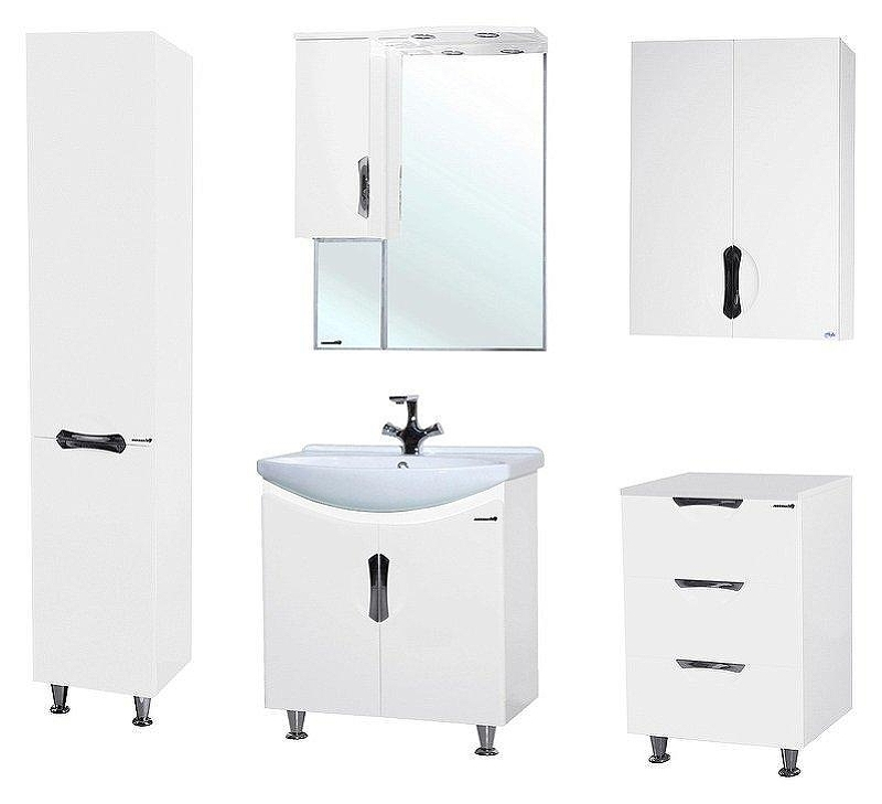 Подвесной шкаф Bellezza Лагуна 60 4642109180014 Белый, купить, цена, заказать, магазин, доставка, скидка, промокод, купить, цена, заказать, магазин, доставка, скидка, промокод