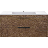 Тумба под раковину Vincea Chiara 2D 100 VMC-2C2100TO подвесная T.Oak, купить, цена, заказать, магазин, доставка, скидка, промокод, купить, цена, заказать, магазин, доставка, скидка, промокод