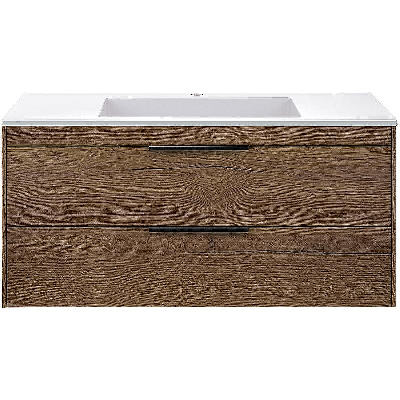 Тумба под раковину Vincea Chiara 2D 100 VMC-2C2100TO подвесная T.Oak, купить, цена, заказать, магазин, доставка, скидка, промокод, купить, цена, заказать, магазин, доставка, скидка, промокод