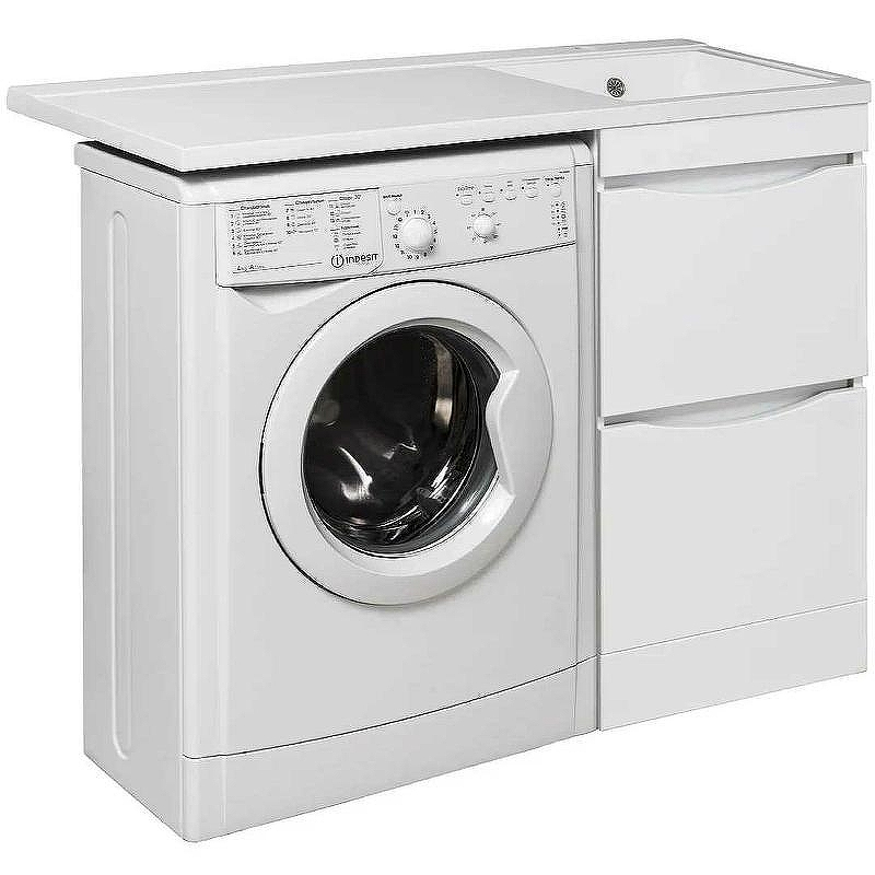 Тумба под раковину Runo Орион 105 00-00000145 Белая, купить, цена, заказать, магазин, доставка, скидка, промокод, купить, цена, заказать, магазин, доставка, скидка, промокод