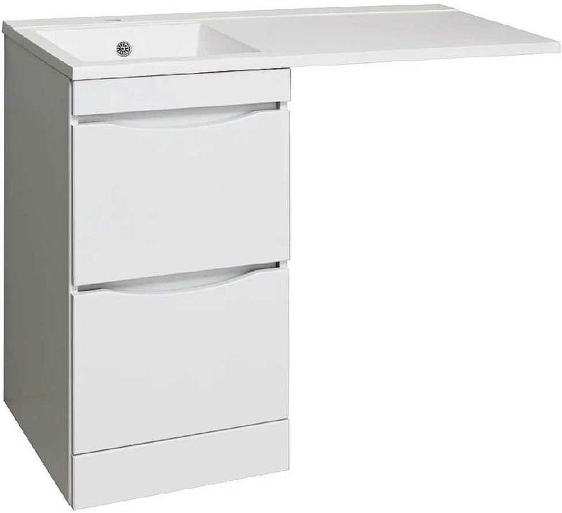 Тумба под раковину Runo Орион 105 00-00000145 Белая, купить, цена, заказать, магазин, доставка, скидка, промокод, купить, цена, заказать, магазин, доставка, скидка, промокод