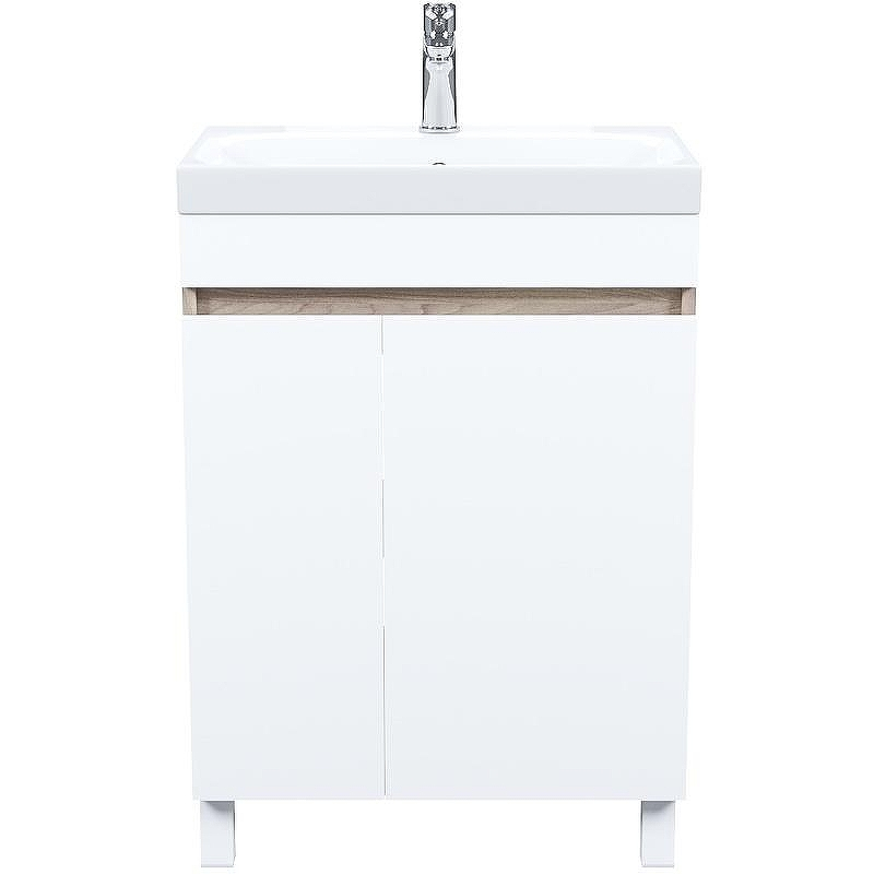 Тумба с раковиной Iddis Zodiac 60 ZOD6ADFi95K Белая матовая Дерево, купить, цена, заказать, магазин, доставка, скидка, промокод, купить, цена, заказать, магазин, доставка, скидка, промокод