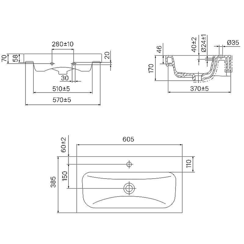 Тумба с раковиной Iddis Zodiac 60 ZOD6ADFi95K Белая матовая Дерево, купить, цена, заказать, магазин, доставка, скидка, промокод, купить, цена, заказать, магазин, доставка, скидка, промокод