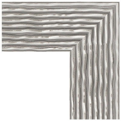 Зеркало Evoform Definite 80х80 BY 3249 в багетной раме - Волна хром 90