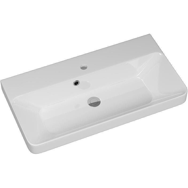 Тумба с раковиной Brevita Victory 70 УТ000015994 подвесная Белая матовая, купить, цена, заказать, магазин, доставка, скидка, промокод, купить, цена, заказать, магазин, доставка, скидка, промокод