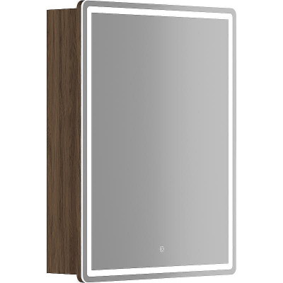 Зеркальный шкаф Sancos Mirror 60 MI60ECH с подсветкой Дуб чарльстон