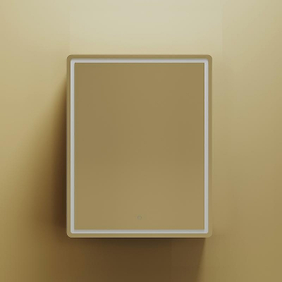 Зеркальный шкаф Sancos Mirror 60 MI60ECH с подсветкой Дуб чарльстон