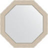 Зеркало Evoform Octagon 49х49 BY 3871 в багетной раме - Травленое серебро 52, купить, цена, заказать, магазин, доставка, скидка, промокод, купить, цена, заказать, магазин, доставка, скидка, промокод