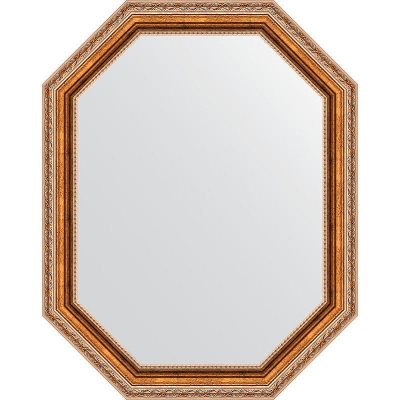 Зеркало Evoform Octagon 57х72 BY 7070 в багетной раме - Версаль бронза 64