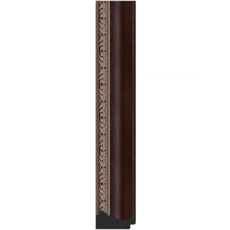 Зеркало Evoform Polygon 69х54 BY 7274 в багетной раме - Махагон с орнаментом 50, купить, цена, заказать, магазин, доставка, скидка, промокод, купить, цена, заказать, магазин, доставка, скидка, промокод