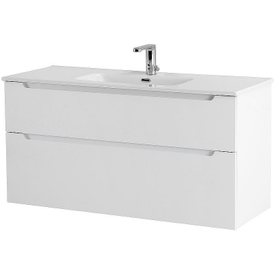Тумба под раковину BelBagno Etna-H60 120 ETNA-H60-1200-2C-SO-BL-P подвесная Bianco Lucido