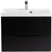 Тумба под раковину BelBagno Marino 70 MARINO-700-2C-SO-NL-P подвесная Nero Lucido, купить, цена, заказать, магазин, доставка, скидка, промокод, купить, цена, заказать, магазин, доставка, скидка, промокод