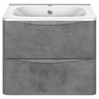 Тумба под раковину Vincea Paola VMC-2P600BT подвесная Beton, купить, цена, заказать, магазин, доставка, скидка, промокод, купить, цена, заказать, магазин, доставка, скидка, промокод