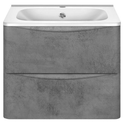 Тумба под раковину Vincea Paola VMC-2P600BT подвесная Beton