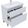 Тумба под раковину Aquanet Вега 90 344124 Белый глянец, купить, цена, заказать, магазин, доставка, скидка, промокод, купить, цена, заказать, магазин, доставка, скидка, промокод