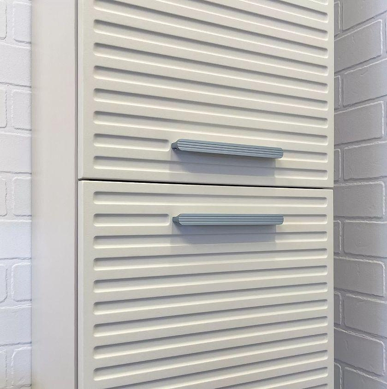 Шкаф пенал Comforty Касабланка 35 00-00020082 подвесной Серый шелк, купить, цена, заказать, магазин, доставка, скидка, промокод, купить, цена, заказать, магазин, доставка, скидка, промокод