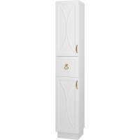 Шкаф пенал Misty Амбра 35 L П-Амб050-011Л Белый матовый, купить, цена, заказать, магазин, доставка, скидка, промокод, купить, цена, заказать, магазин, доставка, скидка, промокод