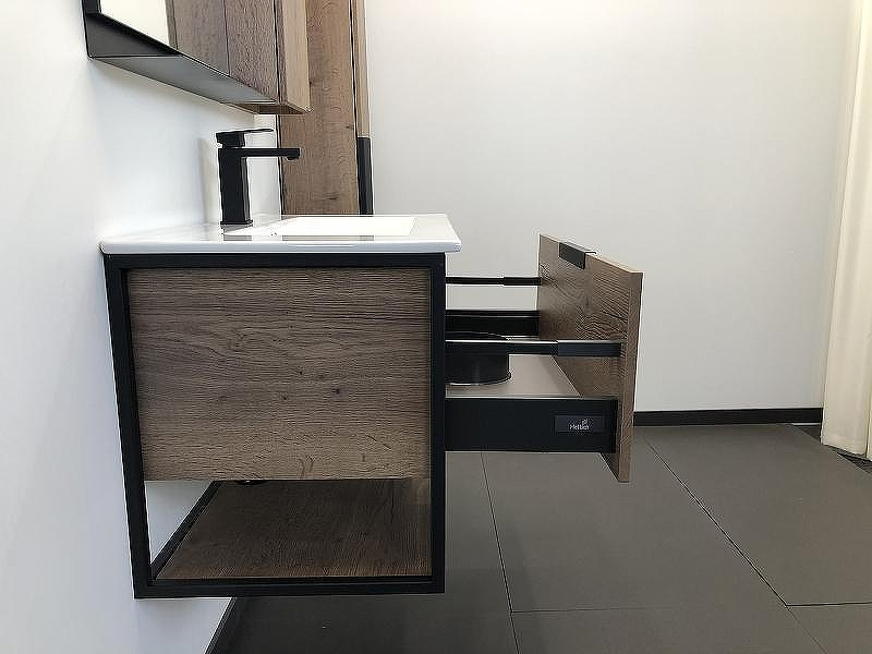 Тумба с раковиной Comforty Бонн 90 00-00003466 подвесная Дуб темный, купить, цена, заказать, магазин, доставка, скидка, промокод, купить, цена, заказать, магазин, доставка, скидка, промокод