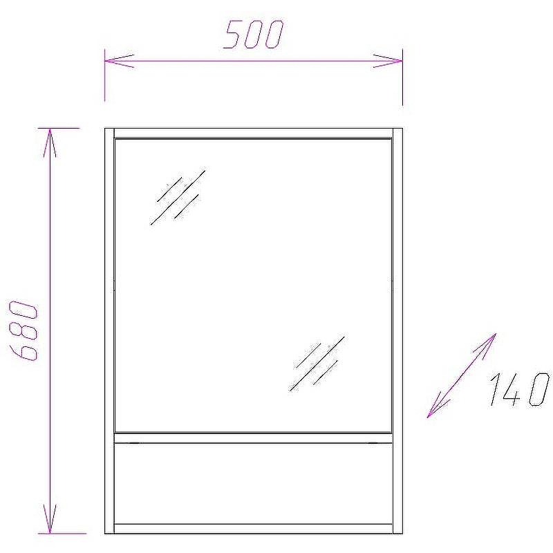Зеркальный шкаф Onika Натали 50.00 R 205013 Ясень таормина, купить, цена, заказать, магазин, доставка, скидка, промокод, купить, цена, заказать, магазин, доставка, скидка, промокод