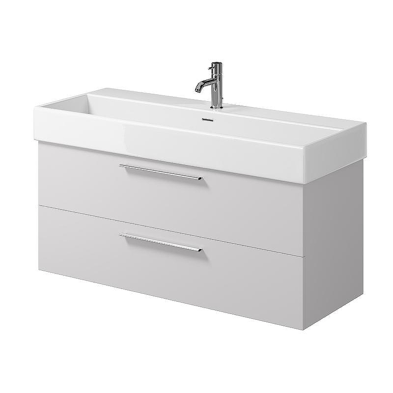 Тумба под раковину Creto Tivoli 120 8-1394W подвесная Белая, купить, цена, заказать, магазин, доставка, скидка, промокод, купить, цена, заказать, магазин, доставка, скидка, промокод