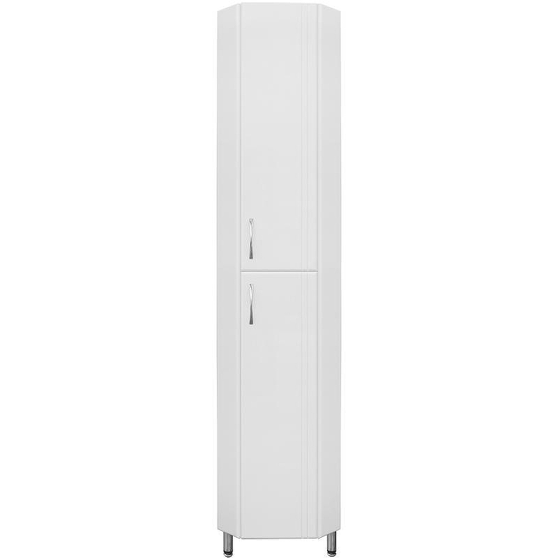 Шкаф пенал Style Line Веер 30 угловой Белый глянец, купить, цена, заказать, магазин, доставка, скидка, промокод, купить, цена, заказать, магазин, доставка, скидка, промокод