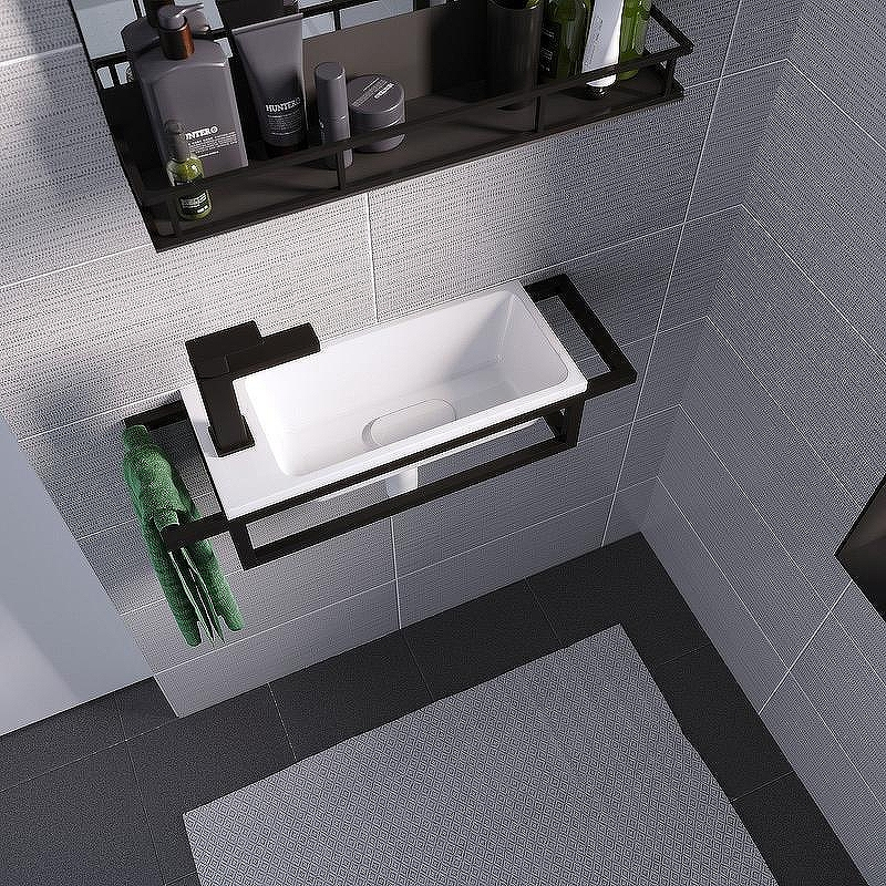 Консоль для раковины Grossman Метрис 50 105003 Черный, купить, цена, заказать, магазин, доставка, скидка, промокод, купить, цена, заказать, магазин, доставка, скидка, промокод