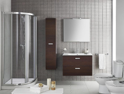 Тумба под раковину Roca Victoria Nord 80 ZRU9000031 подвесная Венге