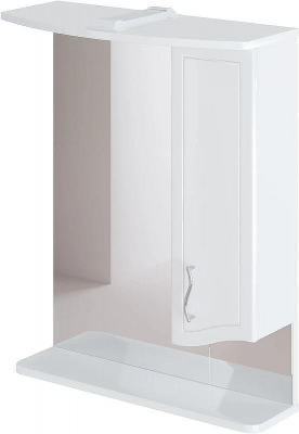 Зеркало со шкафом DIWO Переславль 60 R PER.Z.60/P/W с подсветкой Белое