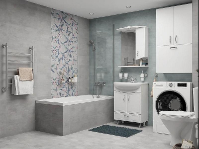 Зеркало со шкафом DIWO Переславль 60 R PER.Z.60/P/W с подсветкой Белое