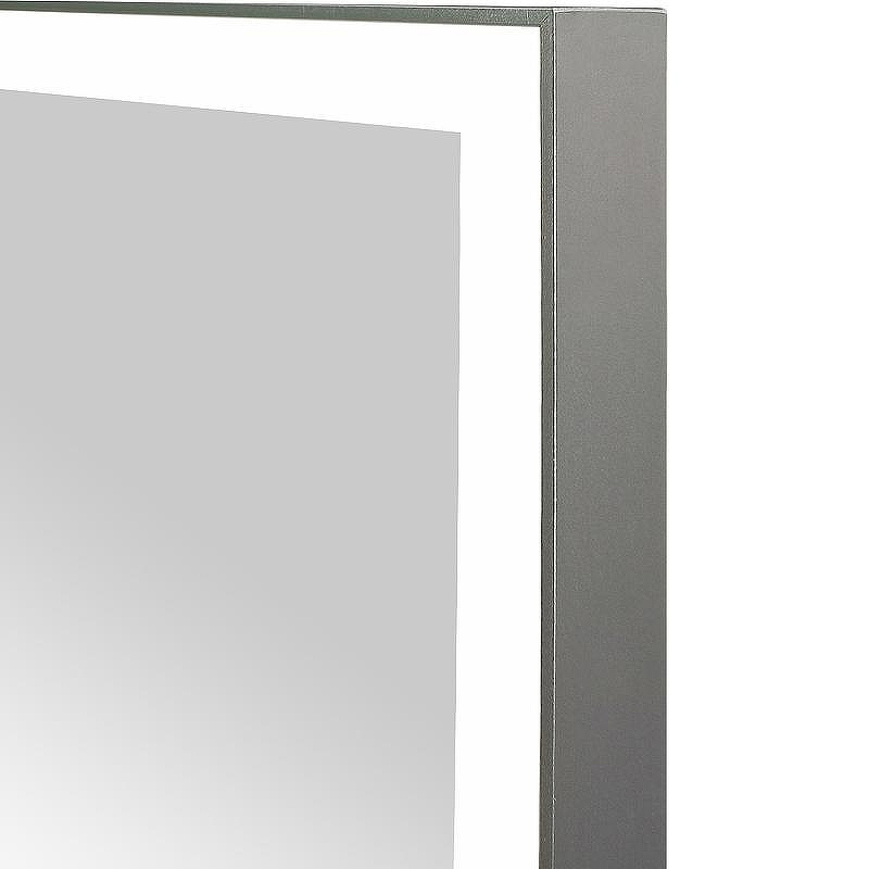 Зеркало Континент Frame Silver 600х800 ЗЛП891 с подсветкой с сенсорным выключателем, купить, цена, заказать, магазин, доставка, скидка, промокод, купить, цена, заказать, магазин, доставка, скидка, промокод