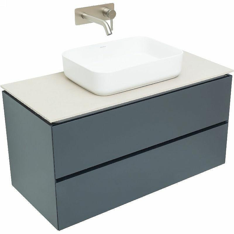 Тумба под раковину Allen Brau Infinity 100 1.21003.AM подвесная Антрацит матовый, купить, цена, заказать, магазин, доставка, скидка, промокод, купить, цена, заказать, магазин, доставка, скидка, промокод