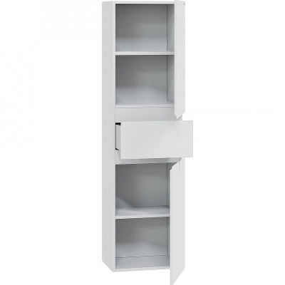 Шкаф пенал СанТа Марс 40 700309 подвесной Белый