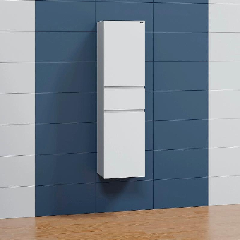 Шкаф пенал СанТа Марс 40 700309 подвесной Белый, купить, цена, заказать, магазин, доставка, скидка, промокод, купить, цена, заказать, магазин, доставка, скидка, промокод