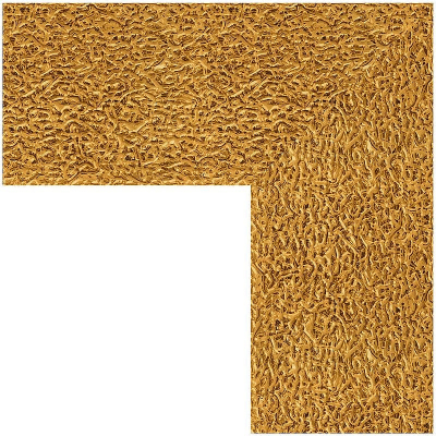 Зеркало Evoform Definite 70х70 BY 3150 в багетной раме - Чеканка золотая 90