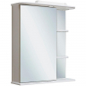 Зеркальный шкаф Runo Магнолия 60 L 00000000030 с подсветкой Белый, купить, цена, заказать, магазин, доставка, скидка, промокод, купить, цена, заказать, магазин, доставка, скидка, промокод