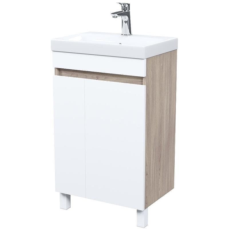 Тумба с раковиной Iddis Zodiac 50 ZOD5ADFi95K Белая матовая Дерево, купить, цена, заказать, магазин, доставка, скидка, промокод, купить, цена, заказать, магазин, доставка, скидка, промокод