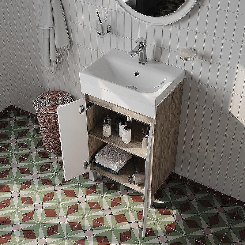 Тумба с раковиной Iddis Zodiac 50 ZOD5ADFi95K Белая матовая Дерево, купить, цена, заказать, магазин, доставка, скидка, промокод, купить, цена, заказать, магазин, доставка, скидка, промокод