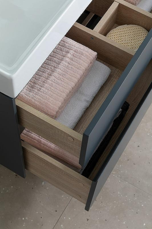 Тумба с раковиной Aquanet Бруклин 70 312876 подвесная Антрацит матовый, купить, цена, заказать, магазин, доставка, скидка, промокод, купить, цена, заказать, магазин, доставка, скидка, промокод