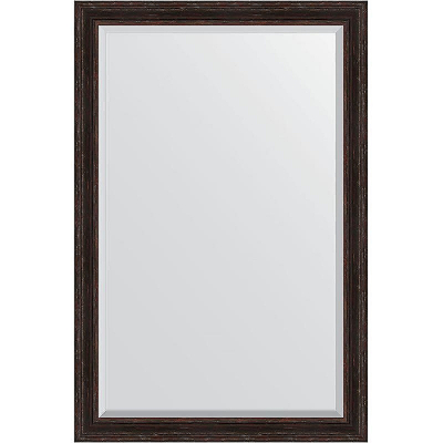 Зеркало Evoform Exclusive 179х119 BY 3629 с фацетом в багетной раме - Темный прованс 99
